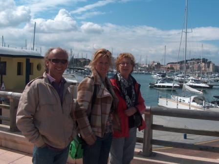 Op de pier in Denia