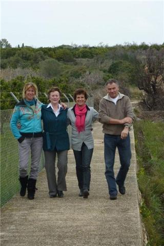 Een wandeling om en nabij het huis.