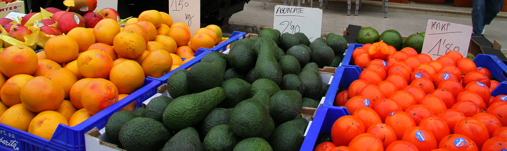 Marktdag in denia